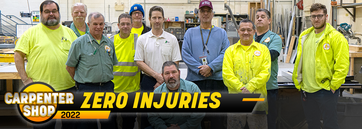 No repairs needed-Illinois Tollway Carpenter Shop honored for perfect safety record in 2022