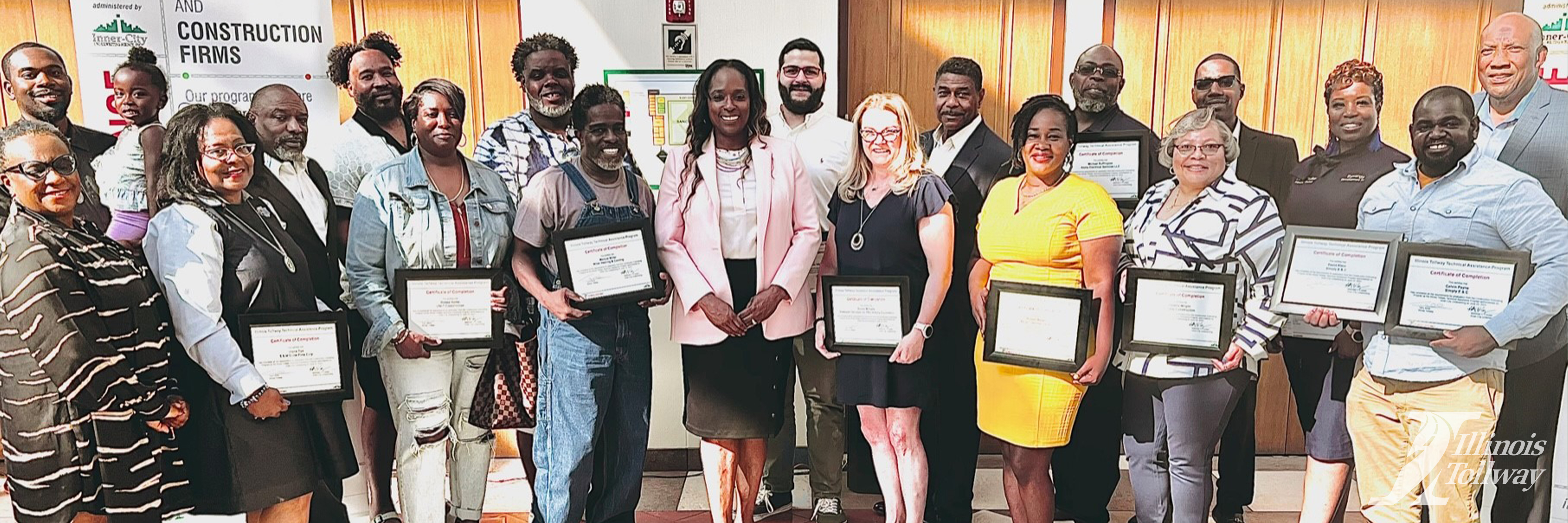 Illinois Tollway Recognizes Technical Assistance Program Graduates