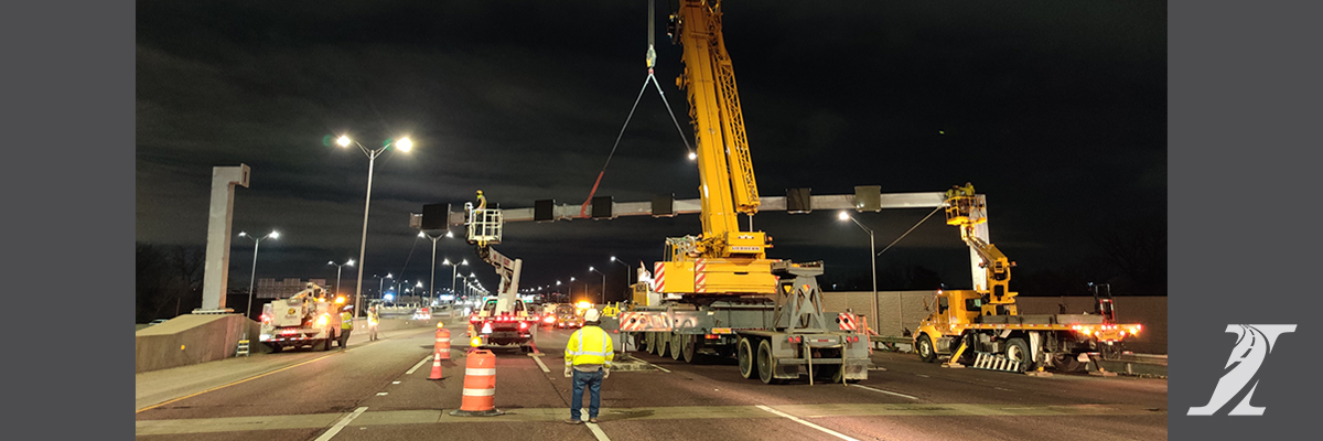 Installation of SmartRoad Gantries Beginning on Central Tri-State Tollway