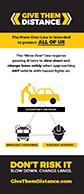 Give Them Distance - Rack Card - Side 1