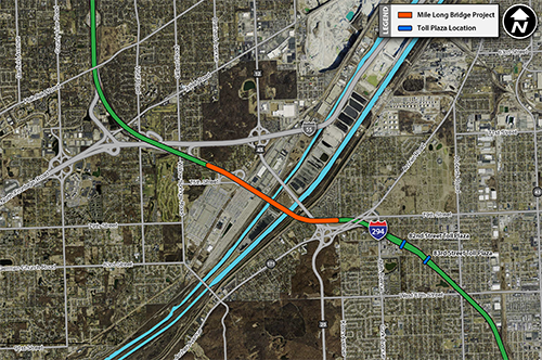 Mile Long Bridge Project Map